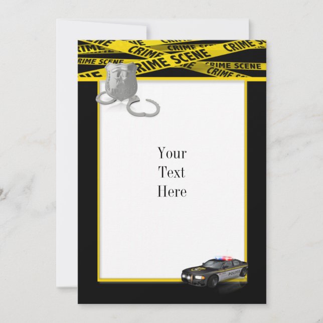 Convite de polícia (Frente)