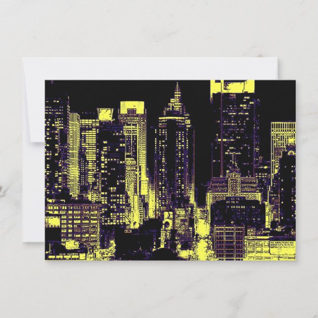 Convite de Pop Art Nova York (Frente)