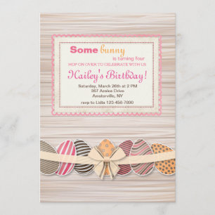 Convite de Quadro de Páscoa