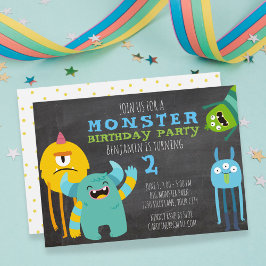 Convite de Quadro de Tema de Festa de aniversário