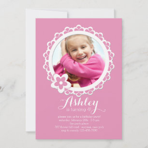 Convite de Quadro Escalonado