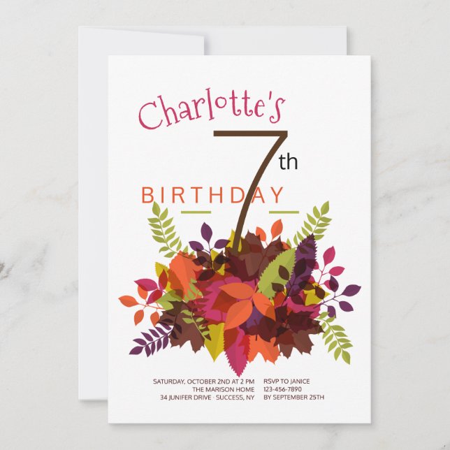 Convite de Queda do Spray (Frente)