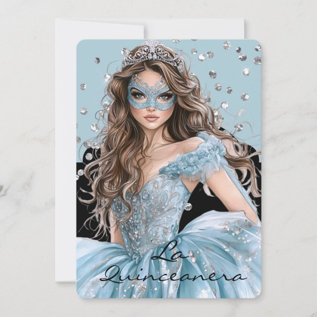 Convite de Quinceanera (Frente)