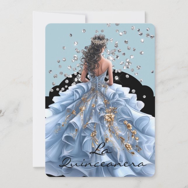 Convite de Quinceanera (Frente)