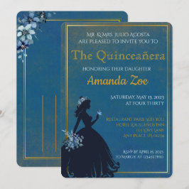 Convite de Quinceañera