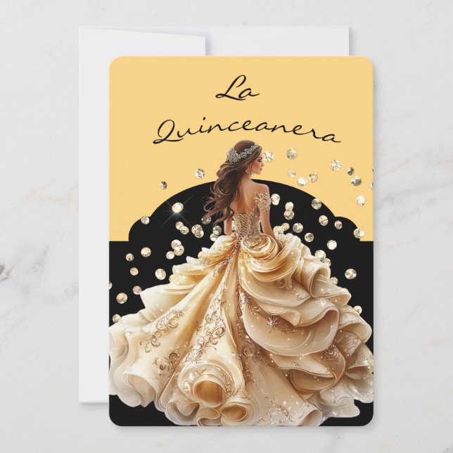 Convite de Quinceanera (Frente)