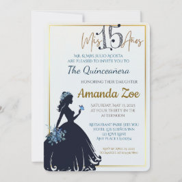 Convite de Quinceañera