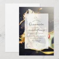 Convite de Quinceañera de Mascarada