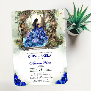 Convite de Quinceanera Rústico Moderno