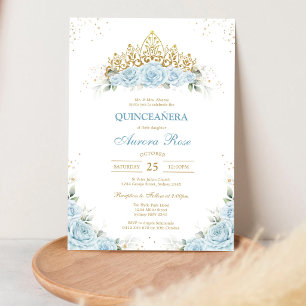 Convite de Quinceanera Rústico Moderno
