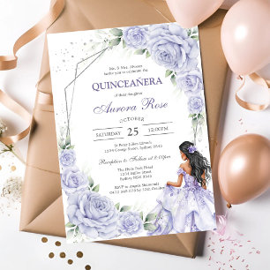 Convite de Quinceanera Rústico Moderno