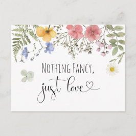 Convite de recepção de casamento