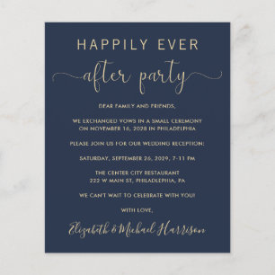 Convite de Recepção de Casamento com Código QR Nav