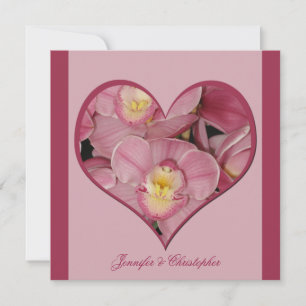 Convite de Recepção Pós-Casamento -- Coração de Or