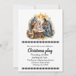 Convite de Reprodução de Natal