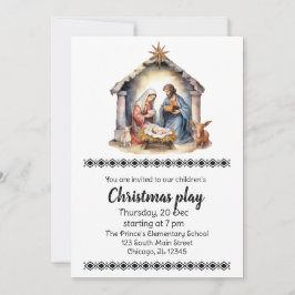 Convite de Reprodução de Natal