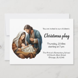 Convite de Reprodução de Natal
