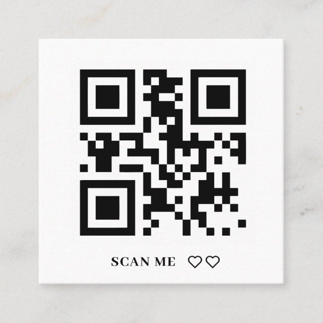 Convite de Resposta de Código QR de Casamento de R (Frente)