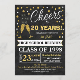 Convite de Reunião de Classe - quadro de discussão