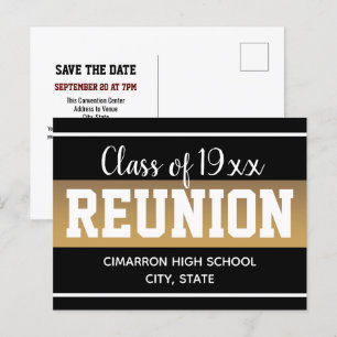 Convite de Reunião de Turma Escolar Salve a Data A