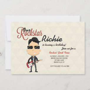 Convite de Rockstar