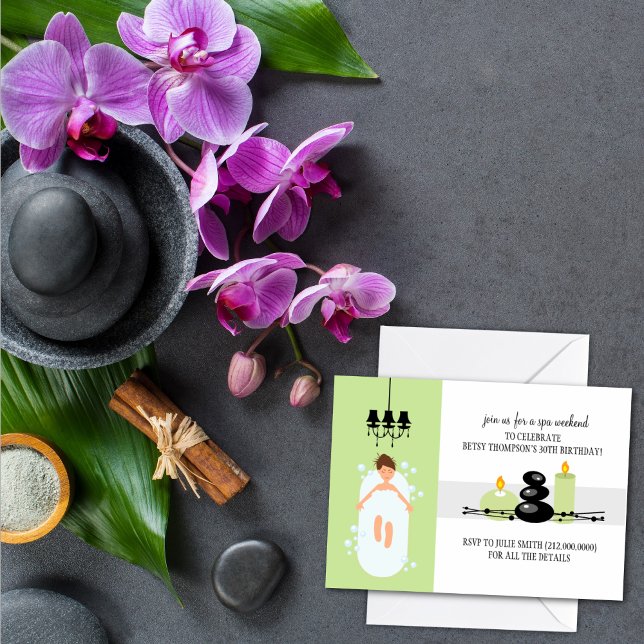 Convite De Saída De aniversário de 30 anos Girly S (Criador carregado)