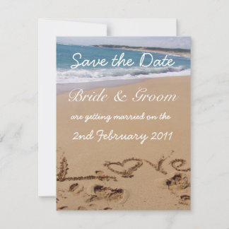 Convite de Save the Date para Casamento