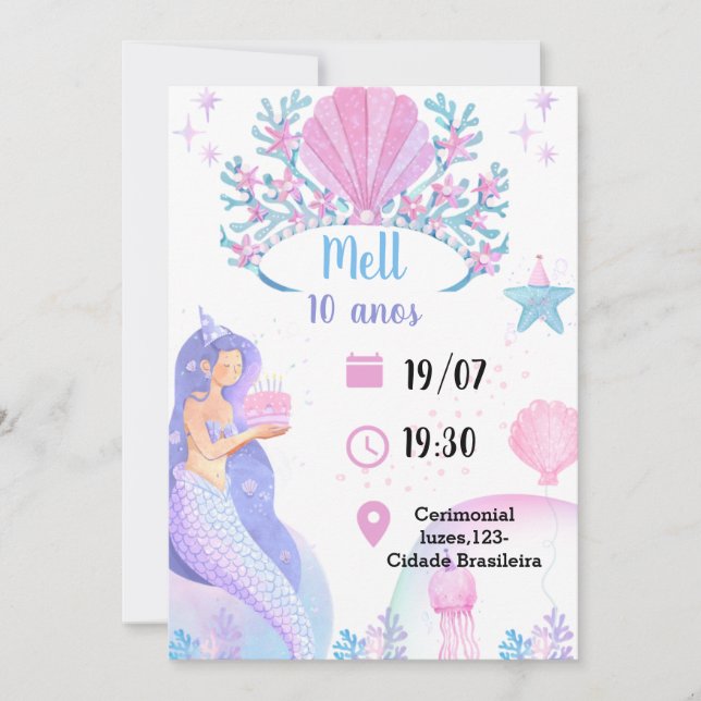 Convite de seria (Frente)