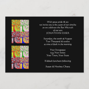 Convite de Serviço de Manhã (retângulo médio)