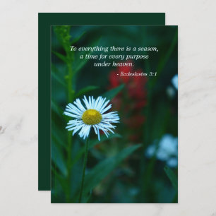 Convite de Serviço Memorial, Citação de Escrituras