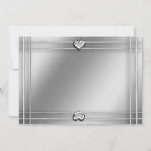 Convite de Silver Hearts
