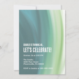 Convite de Sonho Azul