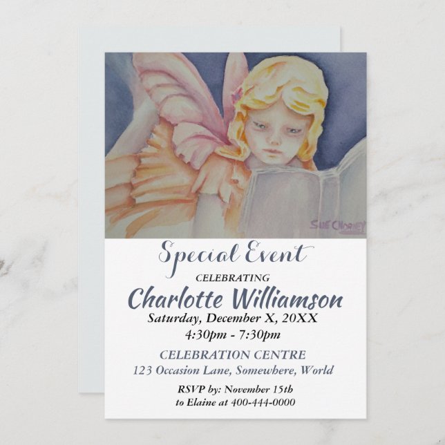 CONVITE DE SONO SOBRE EVENTOS DE FESTA (Frente/Verso)