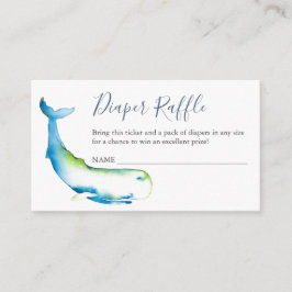 Convite de Sorteio de Fraldas de Baleia Azul
