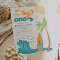 Convite de surfe Big One | Convite de onda grande