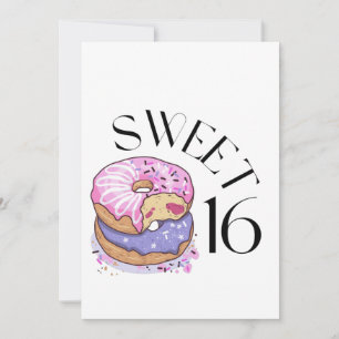 Convite de Sweet 16