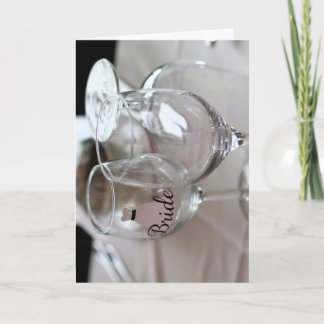 Convite de taça de vinho gravada