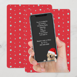 Convite de Texto da Festa de Natal