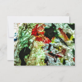 Convite de textura branca abstrato reciclado plást