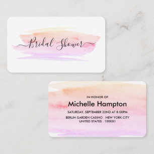 Convite de Tíquete de Chá de panela de Brushaft de