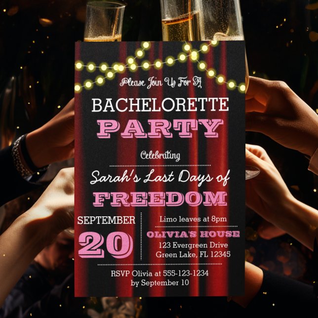 Convite de Todas as Oportunidades Luzes de Teatro  (Criador carregado)