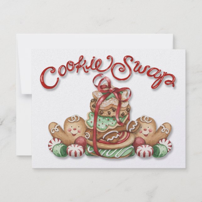 Convite de troca de cookies - SRF (Frente)