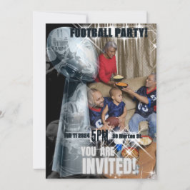 Convite de Troféu de Futebol Elegante Adicionar Fo