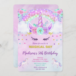 Convite de Unicórnio