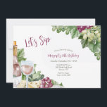 Convite De Vinha<br><div class="desc">Um convite à aquarela com agrupamentos de uvas, vinho e queijo. Perfeito para festa de vinho, fim de semana de solteira na adega e muito mais. (Imagem de Freepik). O cartão é fácil de personalizar com o seu texto, fonte e cor da fonte. Não exatamente o que você está procurando?...</div>