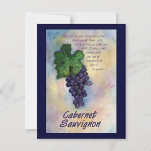 Convite de Vinho Cabernet Sauvignon