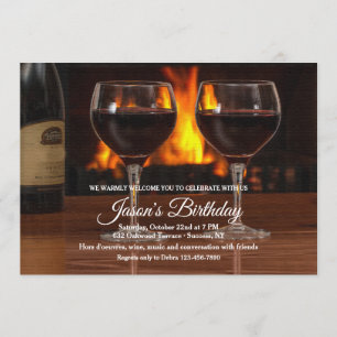 Convite de Vinho junto à Lareira