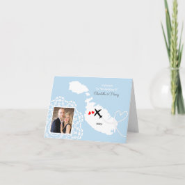 Convite Destino de Casamento de Malta