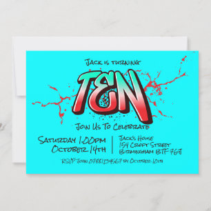 Convite Dez Grafites Brilhantes