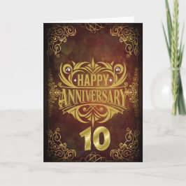 Convite Dia de Aniversário para Nós 10 Anos